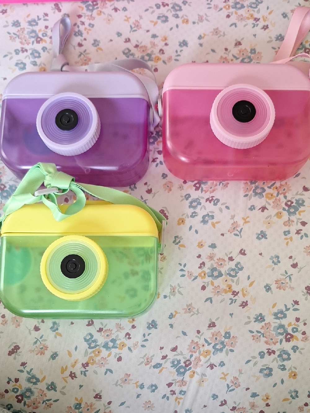 Colorful Camera - Pink, Purple & Yellow Options